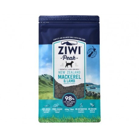 ZIWIPEAK NEW ZEALAND MACKEREL & LAMB DOG FOOD 454G